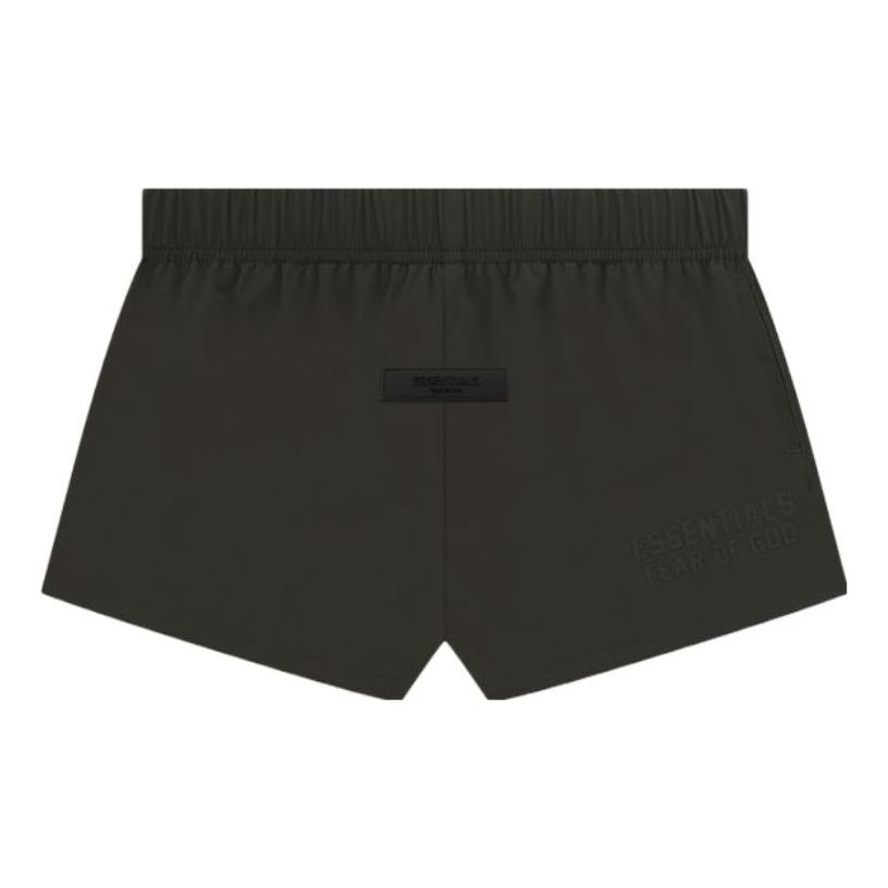 Kratke hlače Fear of God Fear of God Essentials Running Nylon Shorts Crna | FOG-SS23-265