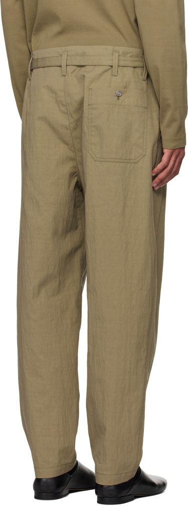 Hlače LEMAIRE Lemaire Carrot Trousers Zelena | PA1129 LF1228, 2