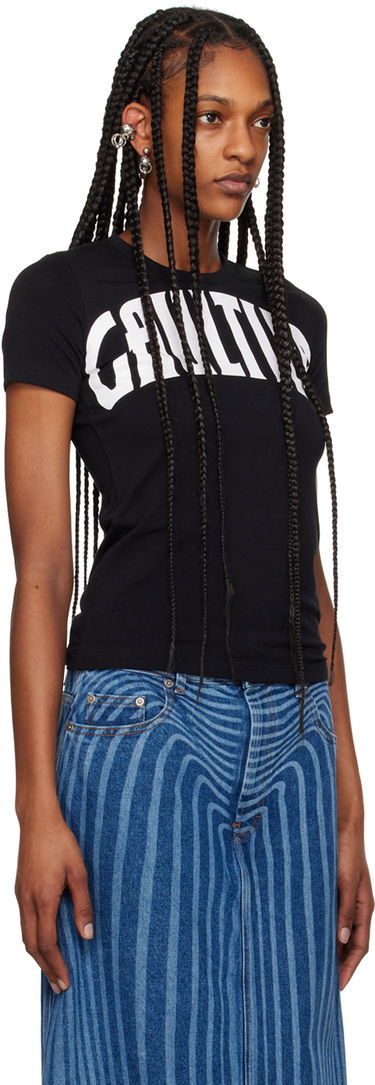 Majica kratkih rukava Jean Paul Gaultier Jean Paul Gaultier 'The Gaultier' T-Shirt Crna | 24/25-F-TS071I-J056-0001, 1