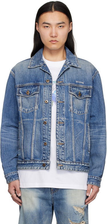 Jakna We11done We11done Washed Denim Jacket Plava | WD-DJ0-25-313-U-BL, 0