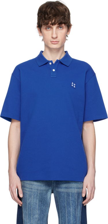 Polo majica ADER ERROR ADER error Sig; TRS Tag 01 Polo Plava | BO42FYPL0201BL, 0