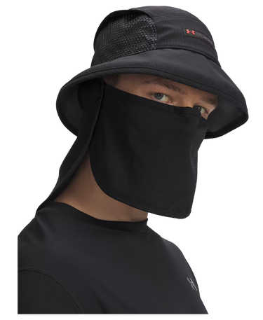 Šešir Under Armour Summit UPF Bucket Hat Crna | 1389855-001, 4
