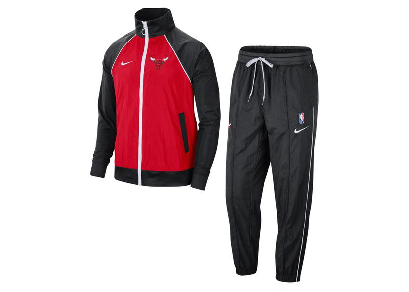 Sportska oprema Nike NBA Chicago Bulls Courtside Tracksuit Crna | DB1601-657