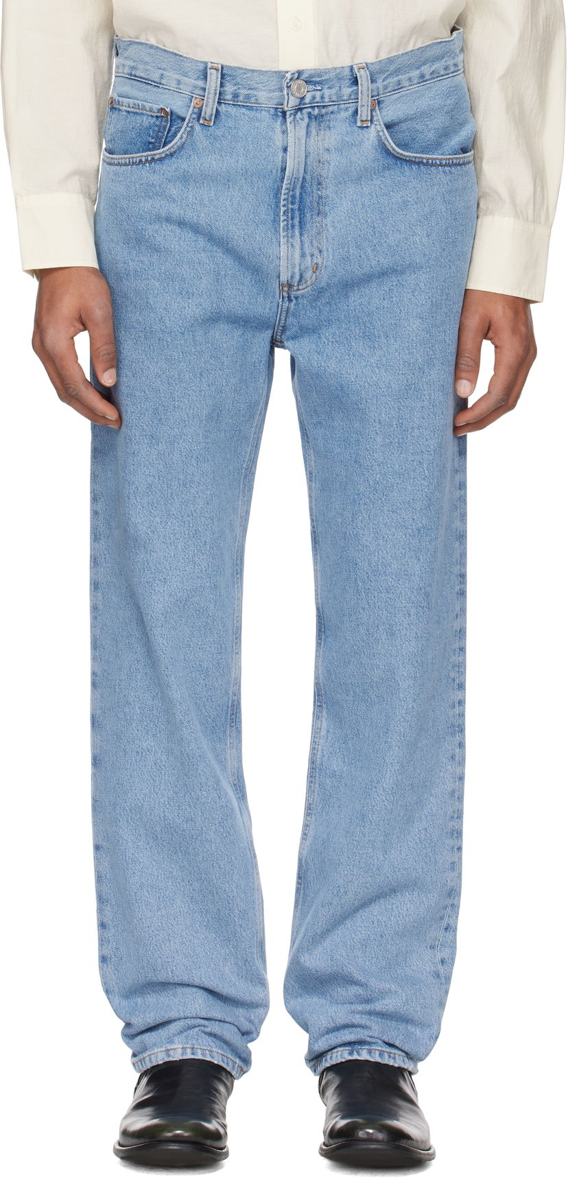 Jeans AGOLDE AGOLDE Waldon Loose Fit Jeans Plava | A673-1206