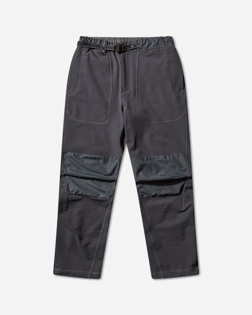 Hlače and wander Stretch Shell Pants with Integrated Webbing Belt and Knee Panels Siva | 5745222006 023