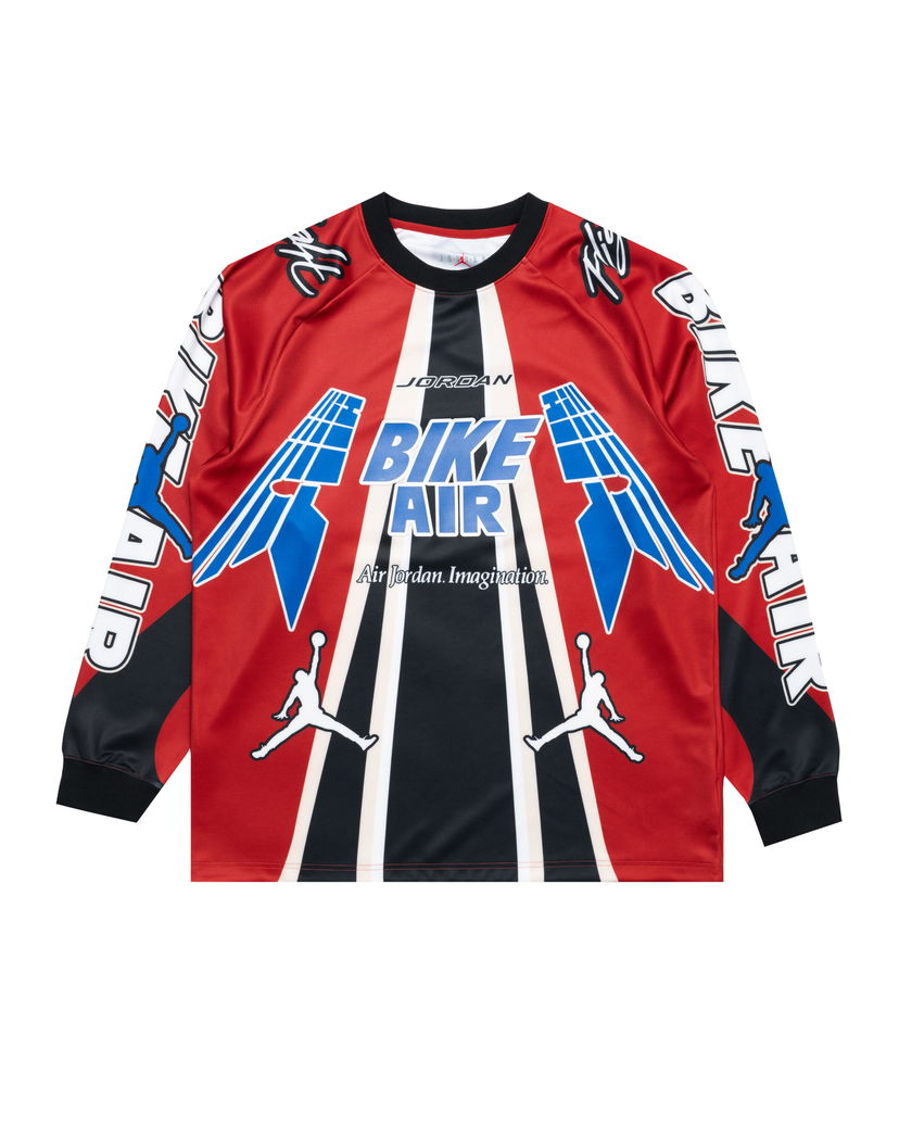 Dres Jordan Jordan Nigel Sylvester Bike Air Longsleeve Jersey Crvena | HQ1729-623
