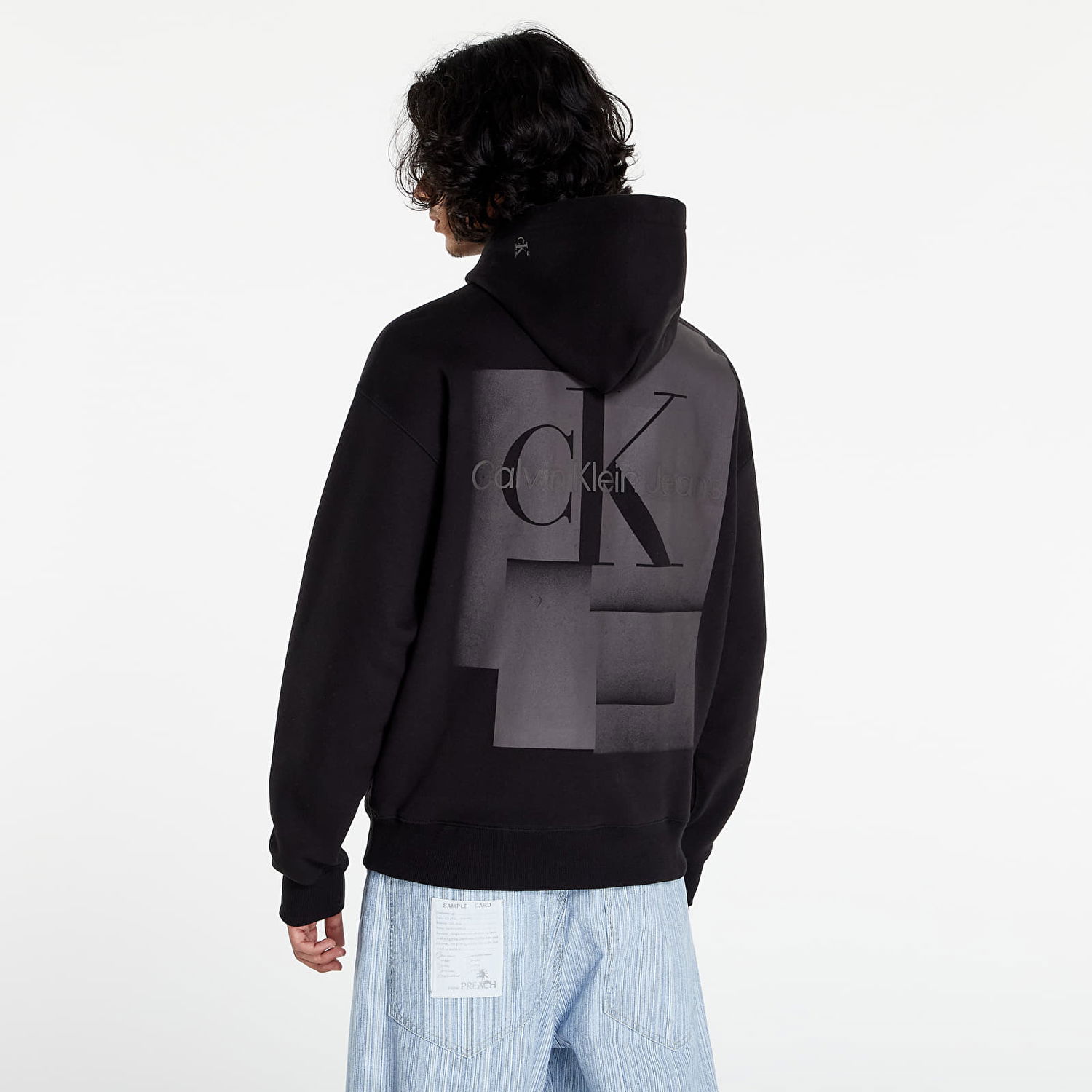 Dukserice CALVIN KLEIN Monolgo Gradient Mul Crna | J30J321890 BEH, 0