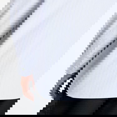 Košulja Comme des Garçons SHIRT Woven Shirt White/ Stripe Plava | FN-B027 White, 2