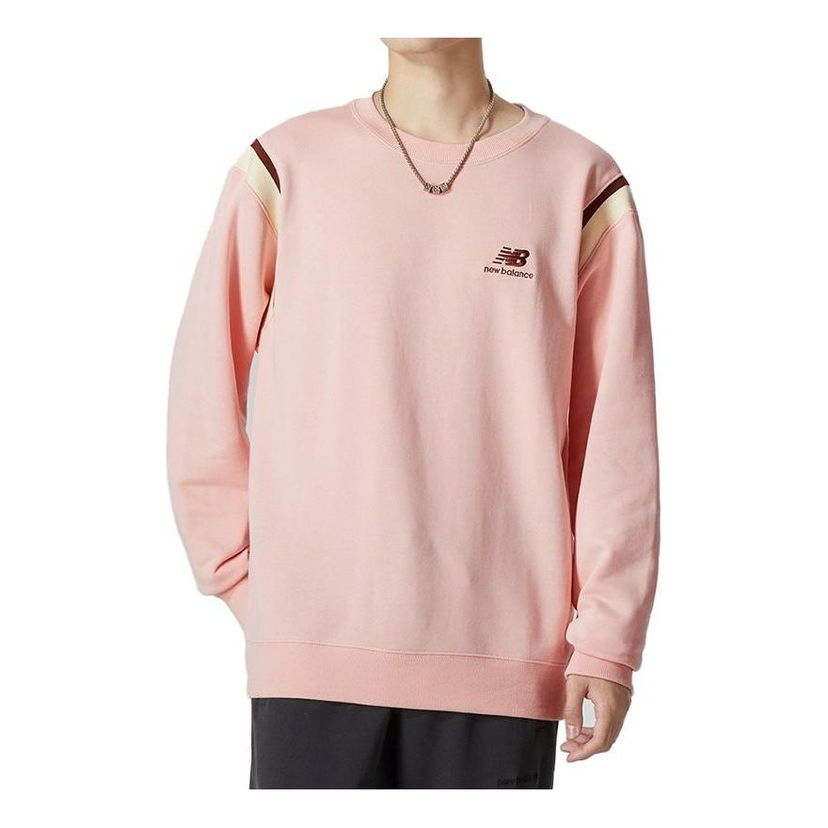 Džemper New Balance Athletics Sweatshirt Ružičasta | AMT23559-PIE