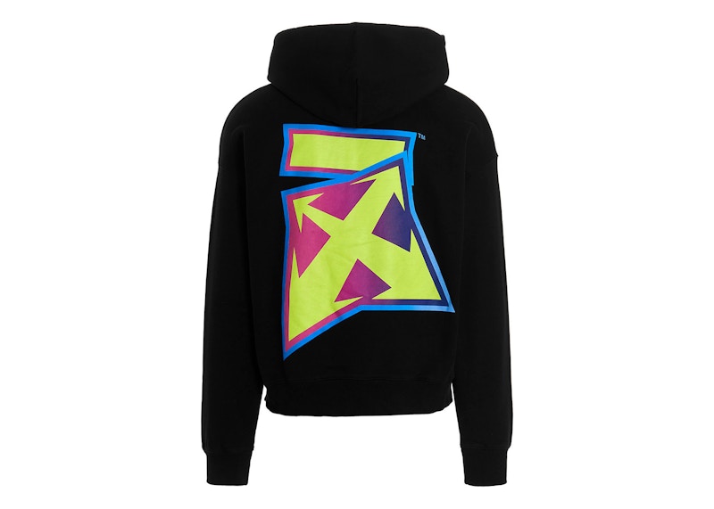 Dukserice Off-White Arrows Oversized Hoodie Crna | OMBB085F22FLE0041070