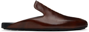 Odjeća Bottega Veneta Bottega Veneta Roma Leather Slippers Smeđa | 816591V54T03369, 0