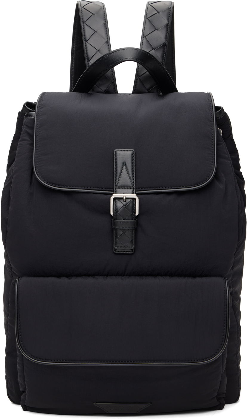 Ruksak Bottega Veneta Padded Backpack Crna | 806160 VCQGG 8803