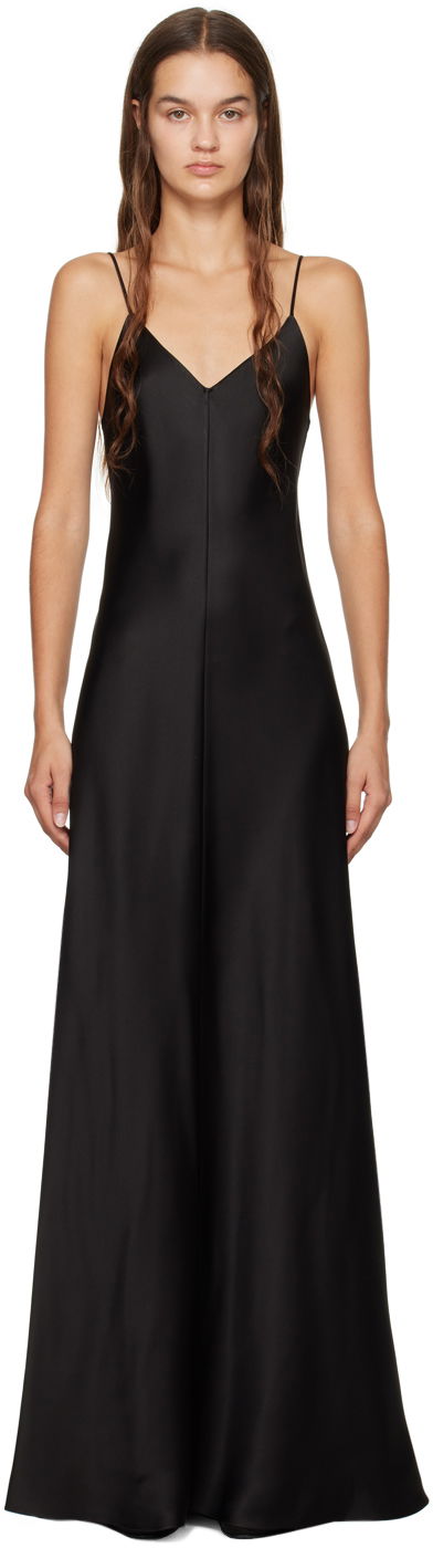 Haljina The Row Guinevere Maxi Dress Crna | 1267-W441