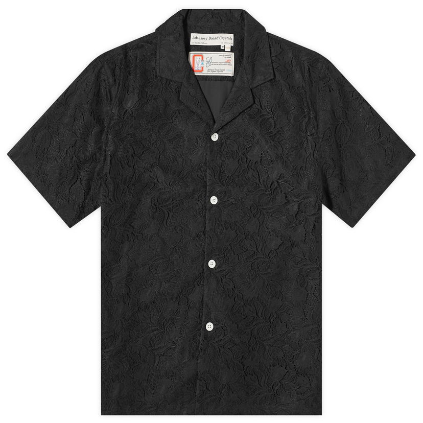 Košulja Advisory Board Crystals Pacifist Vacation Crna | ABC-SS24-T015R-BLK
