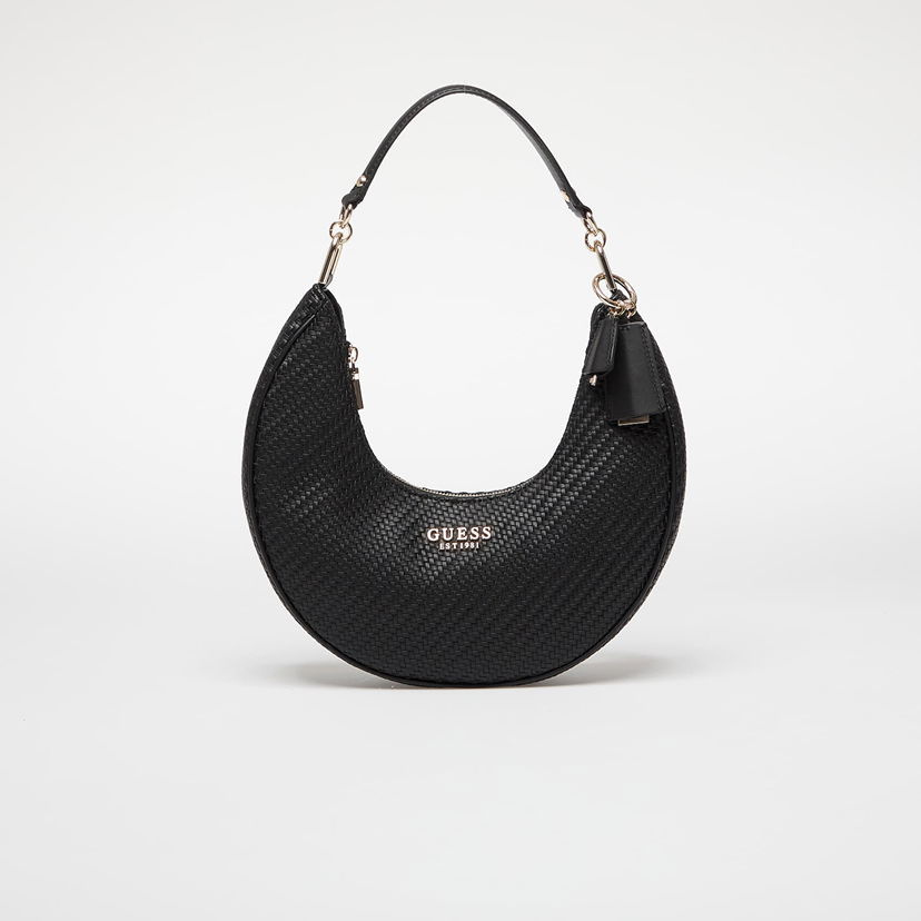 Torba za rame GUESS GUESS Mirema Hobo Shoulder Bag Crna | HWWG9631020-BLA