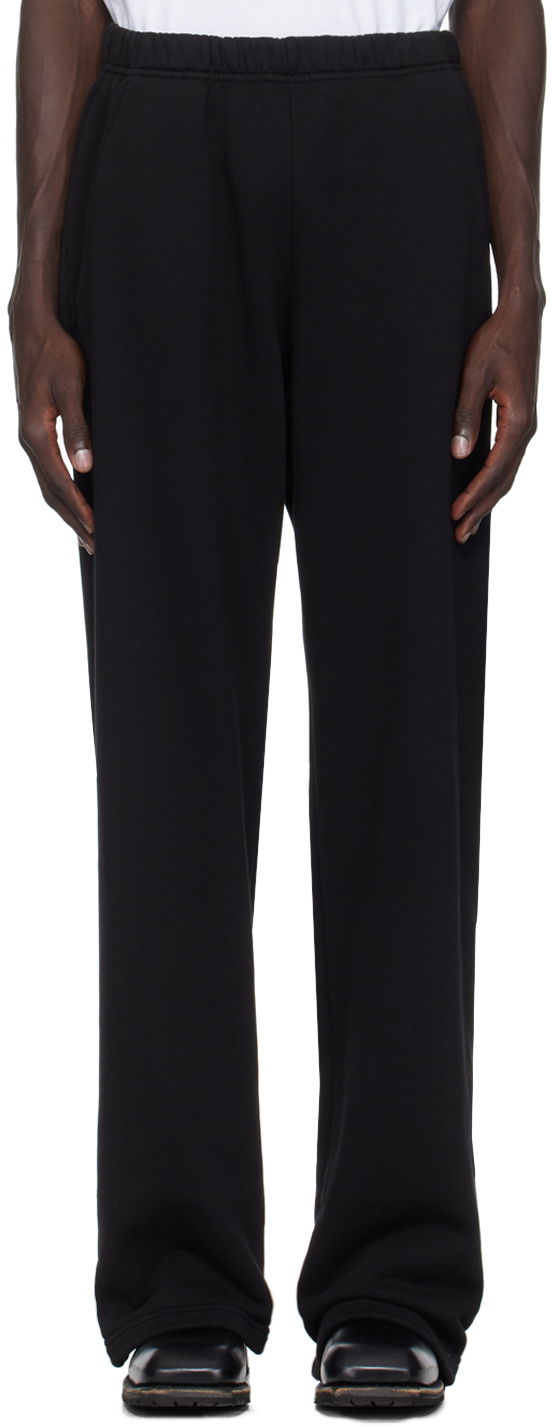Trenirka LES TIEN Les Tien Utility Puddle Sweatpants Crna | CF-3089