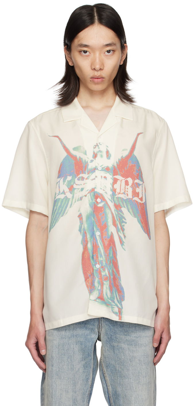 Košulja Ksubi Angelik Resort Shirt Bijela | MPF24SH015