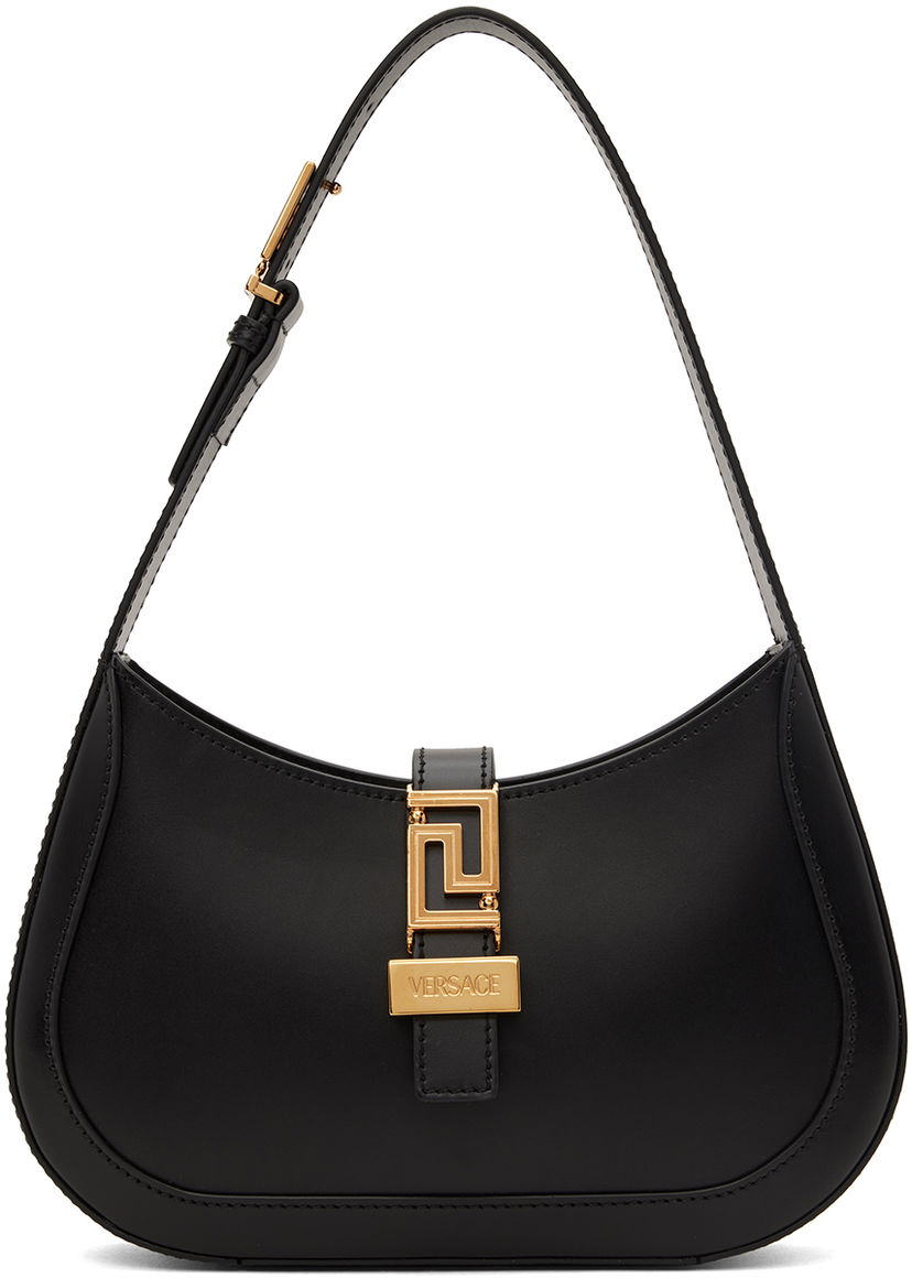 Torba za rame Versace Greca Goddess Small Bag Crna | 1013167_1A05134_1B00V
