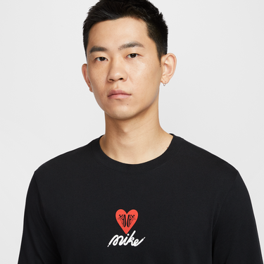 Majica kratkih rukava Nike Sportswear Long Sleeve T-Shirt Crna | HV9807-010, 2