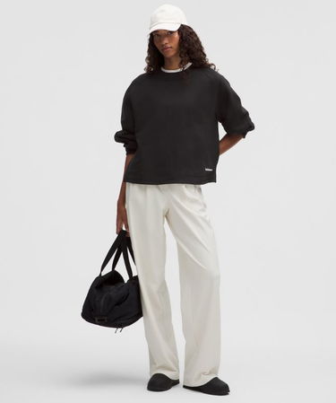 Džemper lululemon Loungeful Crew Neck Sweatshirt Crna | prod20005371, 1