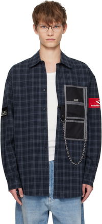 Martine Rose Wallet Check Shirt