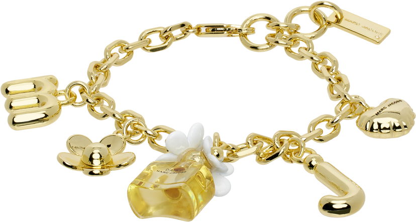 Narukvica Marc Jacobs Marc Jacobs Daisy Gold Charm Bracelet Žuta | 2P4JBR001J36