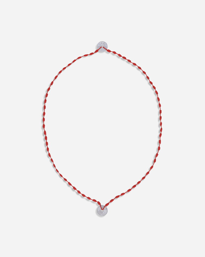 Ogrlica Neighborhood Coin Cord Necklace Crvena | 251MYNH-AC03 RE