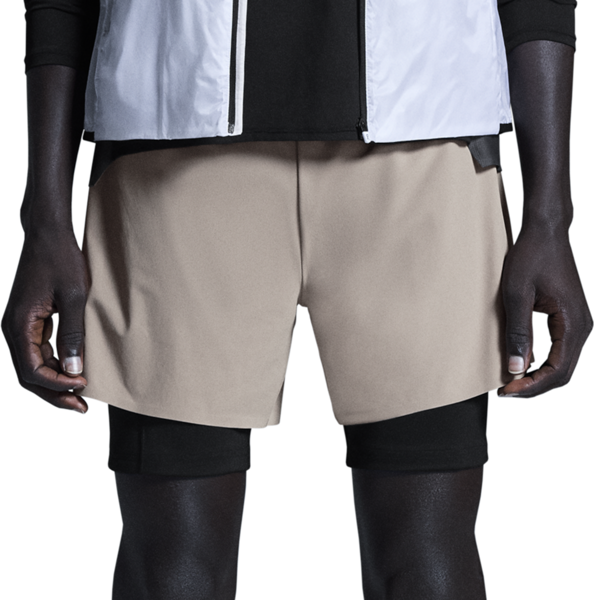 Kratke hlače On Running On Running 5" Performance 2-in-1 Shorts Bež | 1mf10092986, 0