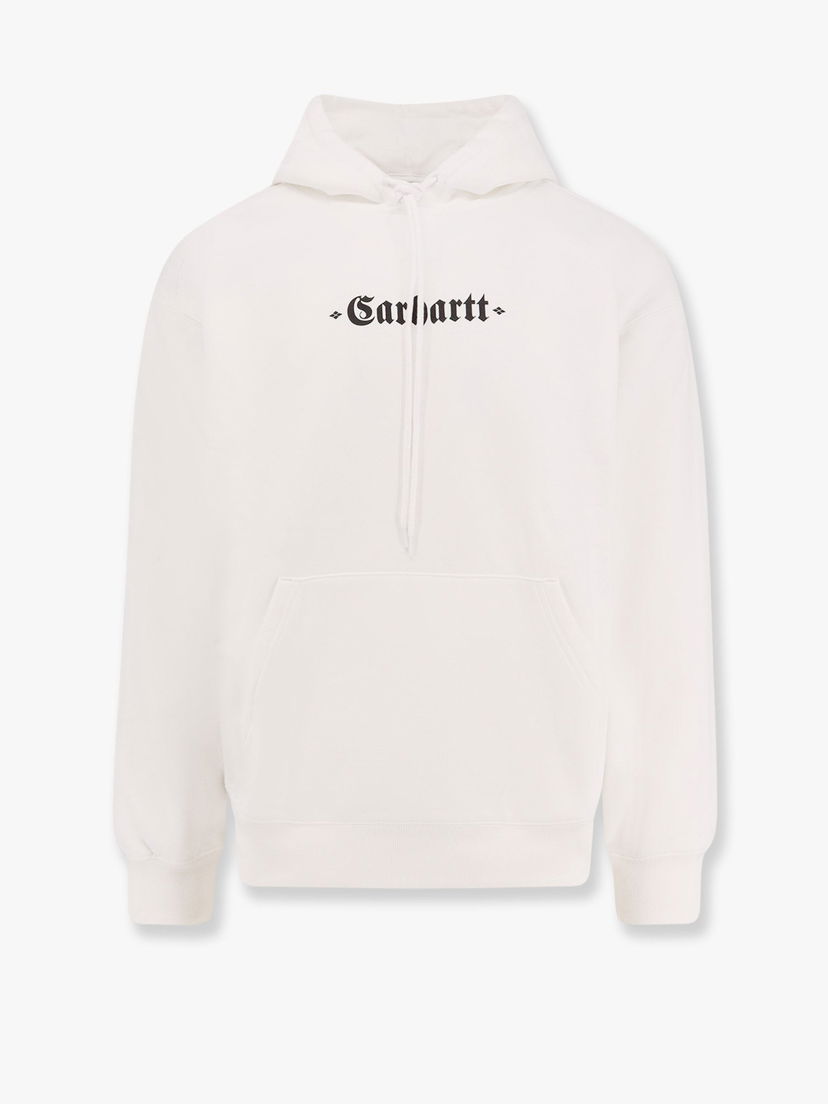 Dukserice Carhartt WIP White Printed Hoodie Bijela | I03441600AXX