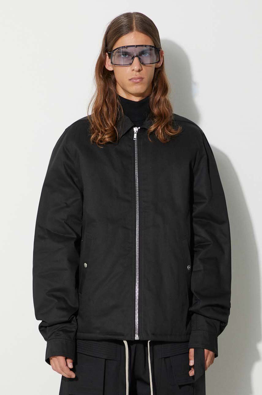 Jakna Rick Owens Cotton Jacket Crna | DU02C5783.TW, 0