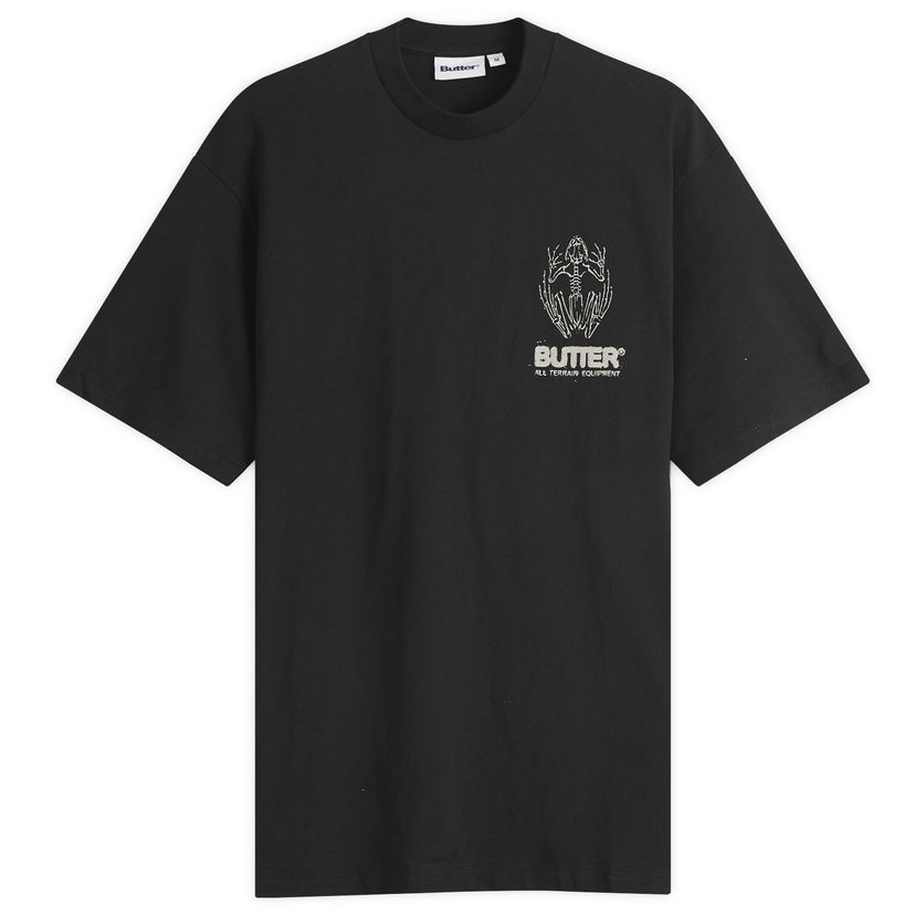 Majica kratkih rukava Butter Goods Fossil Graphic Tee Crna | BG252113-BLK
