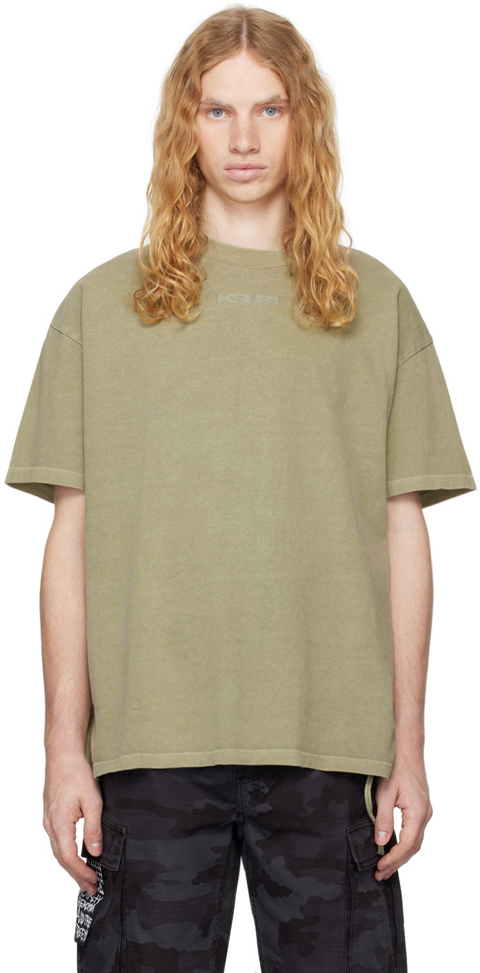Majica kratkih rukava Ksubi Sott Ekcess T-shirt Zelena | MFA24TE026