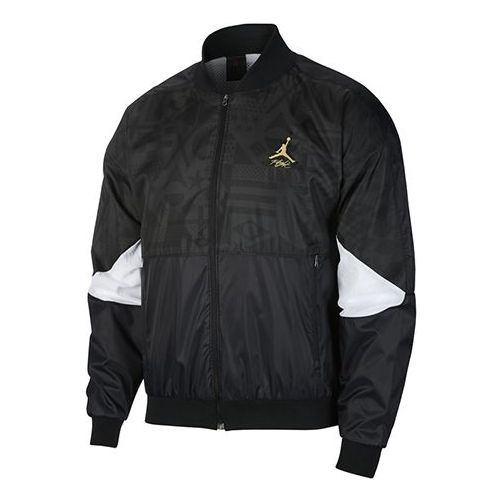 Bomber jakna Jordan Jordan Stand Collar Casual Jacket Crna | CJ9097-010