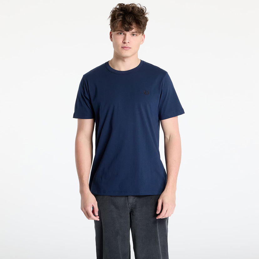 Majica kratkih rukava Fred Perry Fred Perry Crew Neck T-Shirt Tamnoplava | M1600 X86
