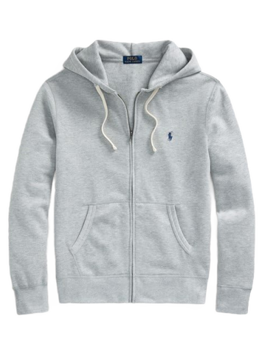 Dukserice Polo by Ralph Lauren Long Sleeve Knit Hoodie Siva | 710813297002