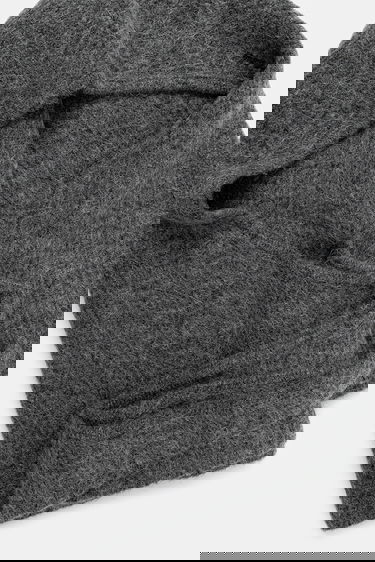 Šešir GANNI Soft Wool Balaclava Siva | A6475, 2