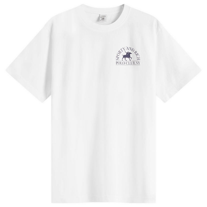 Majica kratkih rukava Sporty & Rich Sporty & Rich Polo Club T-Shirt Bijela | TO043612252WH01