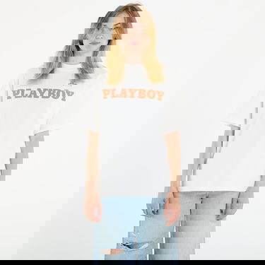 Majica kratkih rukava Footshop Playboy x FTSHP Babe T-Shirt UNISEX Off-White Bijela | FTSHP_528, 1