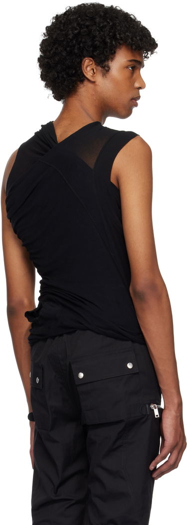 Majica bez rukava Rick Owens Rick Owens Hollywood Banana Sleeveless Top Crna | RU01E5100 UC, 2