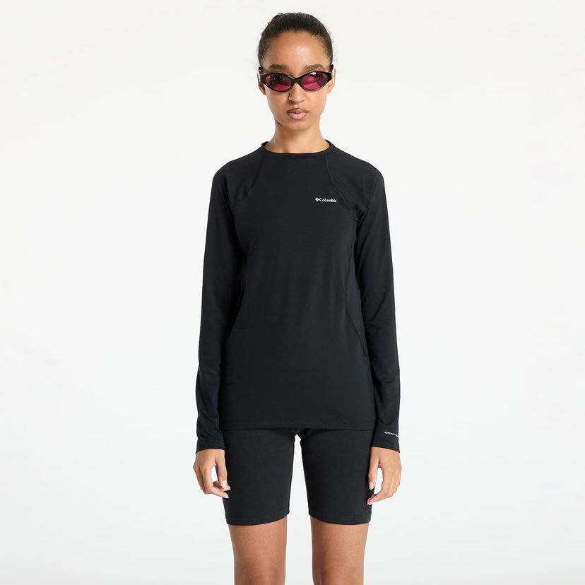 Majica kratkih rukava Columbia Midweight Stretch Long Sleeve Top Black XS Crna | 1639021011