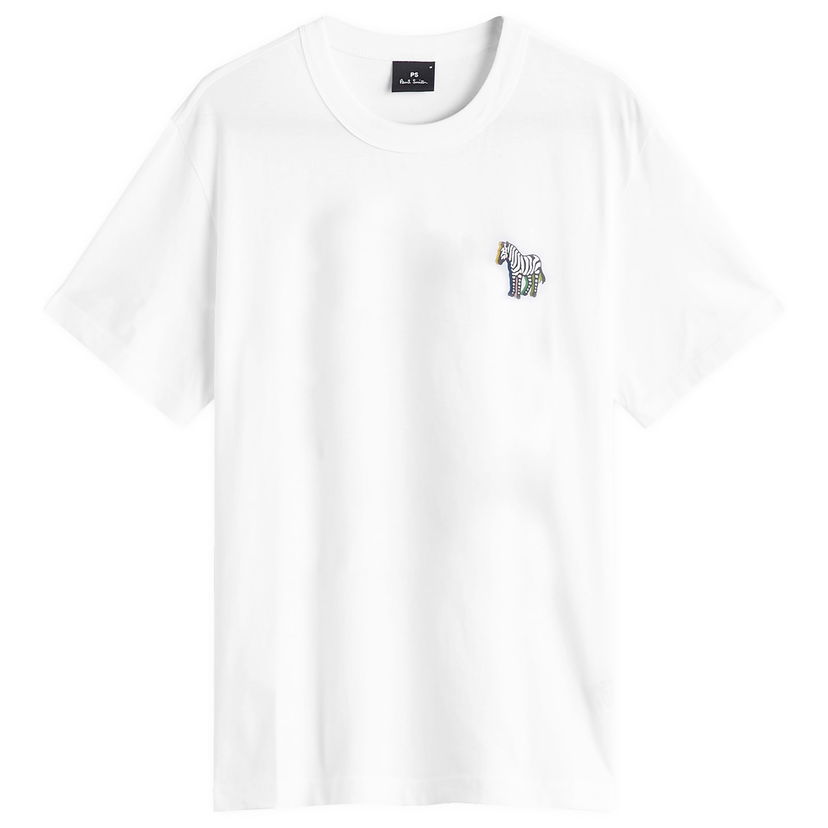 Majica kratkih rukava Paul Smith Paul Smith Zebra Puff T-Shirt, Size Large Bijela | M2R-220X-PP4702-01