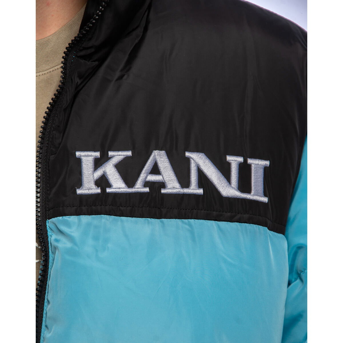 Pernata jakna Karl Kani Karl Kani Retro Essential Puffer Jacket Plava | PD00007604, 1