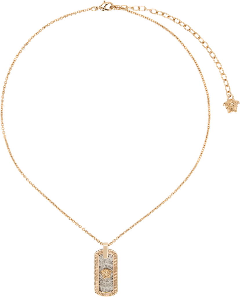 Ogrlica Versace Versace Medusa Pendant Necklace Metalik | 1018964_1A00621
