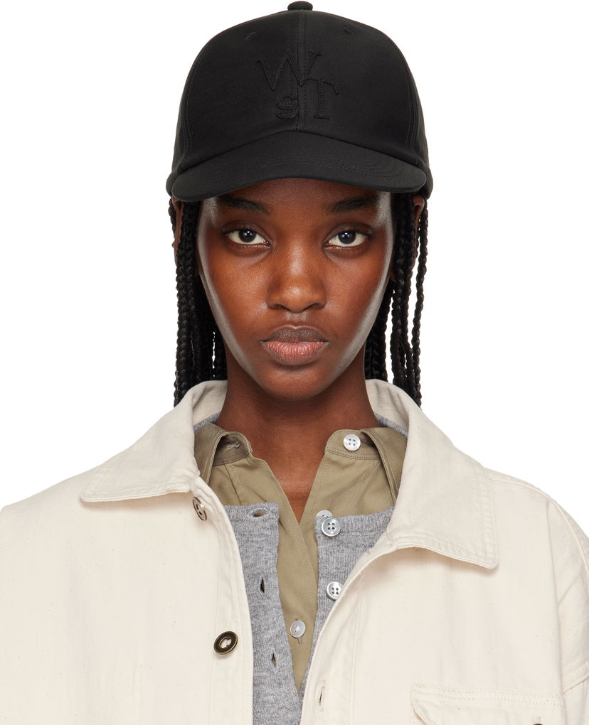 Kapa sacai WTAPS Edition Cotton Back Satin Baseball Cap Crna | 25-0931S
