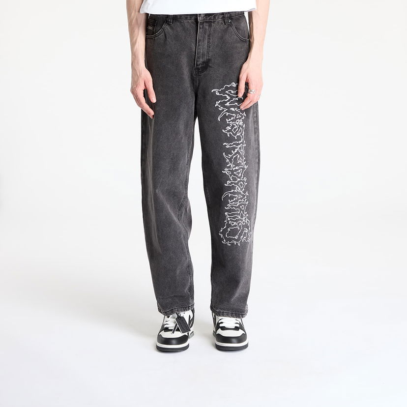 Jeans Wasted Paris Wasted Paris Varg Casper Jeans Crna | WP_000281
