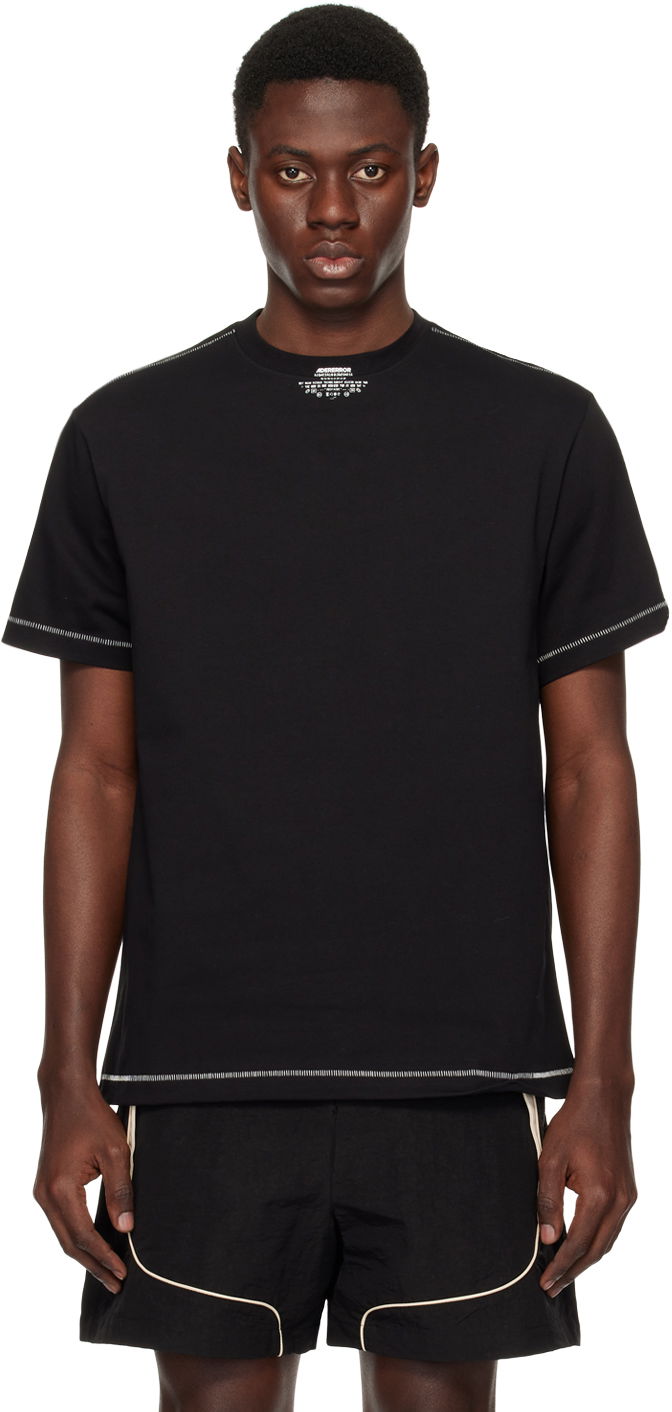 Majica kratkih rukava ADER ERROR Printed T-Shirt Crna | BN01SSTS0103BK