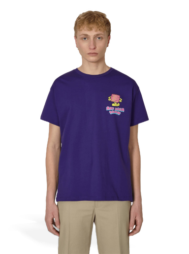 Majica kratkih rukava Sky High Farm Flatbush Printed T-Shirt Ljubičasta | SHF03T001 1