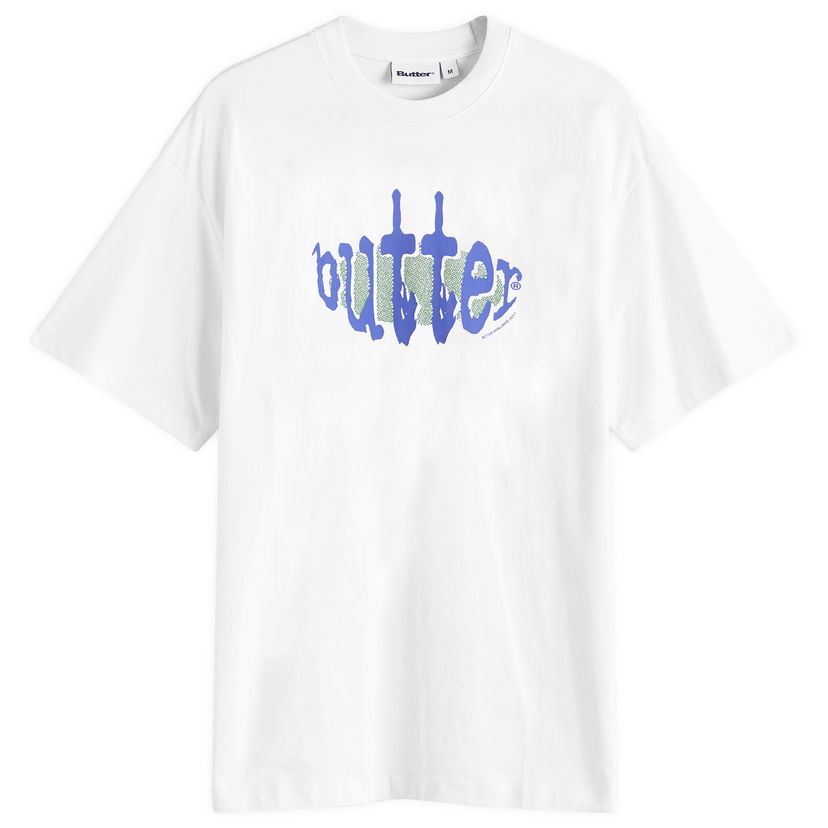 Majica kratkih rukava Butter Goods Frenzy Graphic T-Shirt Bijela | BGQ4240008-WHT