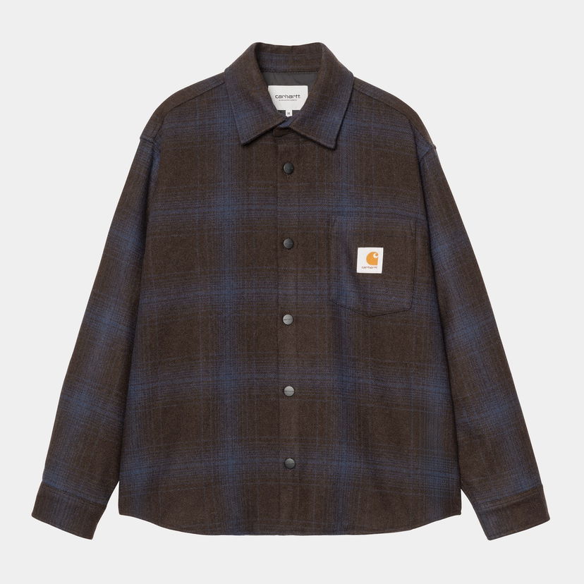 Košulja Carhartt WIP Carhartt WIP Brennan Shirt Jacket Smeđa | I035324_18