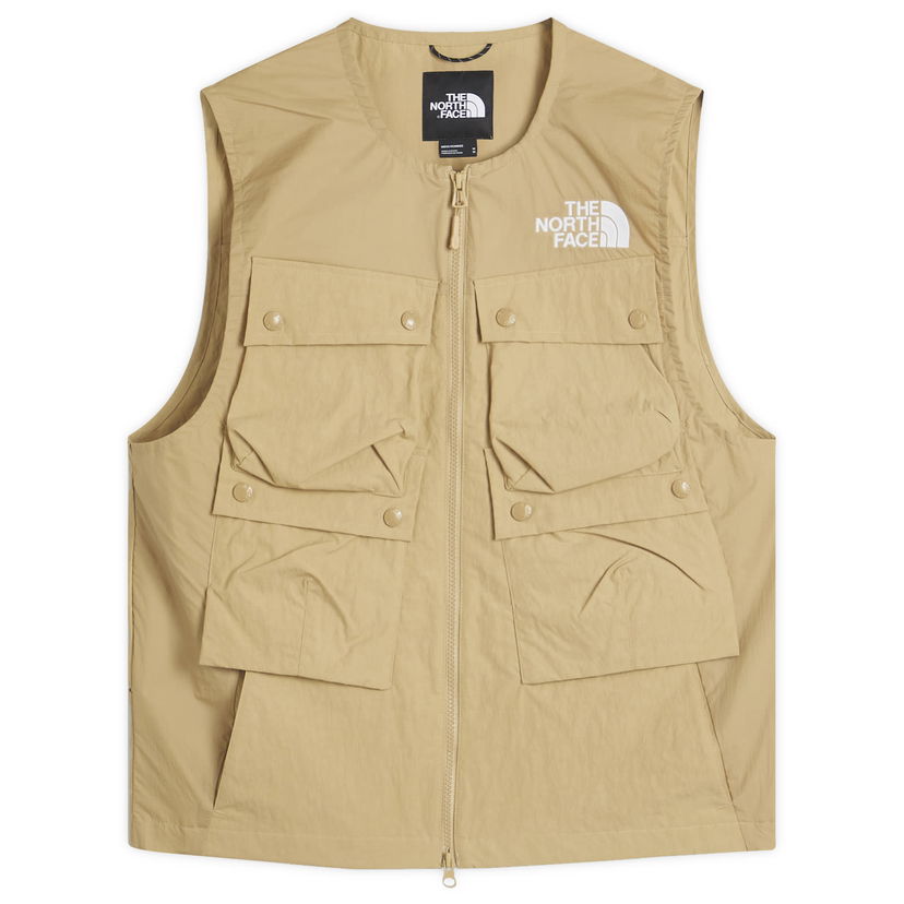 Prsluk The North Face Mountain Wind Vest Bež | NF0A8CKGLK5